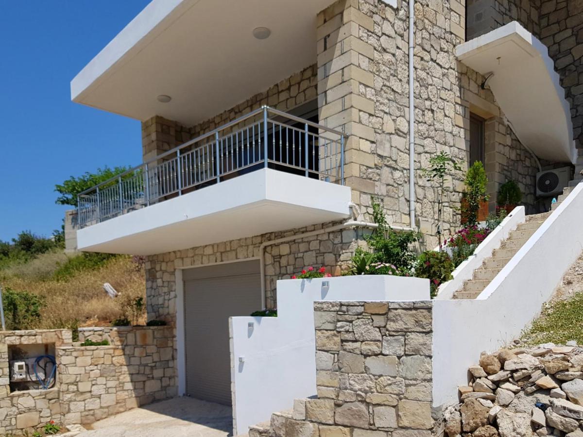 New Villa Kalimera, View To Falasarna Beach Plátanos Exterior foto